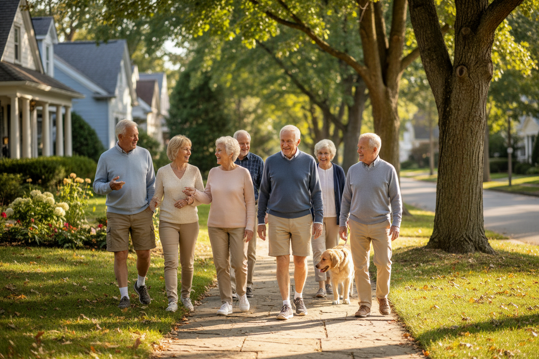 Walking the neighborhood